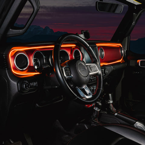 ORACLE Lighting Jeep Wrangler JL / Gladiator JT ColorSHIFT Fiber Optic LED Interior Kit - 4236-333