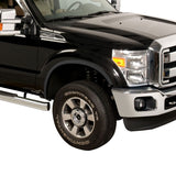 Putco 11-16 Ford SuperDuty (Does not Fit Dually) Black Platinum Fender Trim - 97230BP