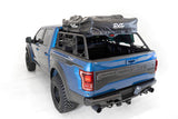 Addictive Desert Designs 2015+ Ford F-150 Overlander Chase Rack w/ 3rd Brake Light - Hammer Black - C118822000103