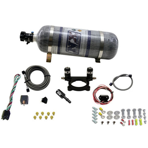 Nitrous Express 2013+ Subaru BRZ Nitrous Plate Kit (35-100HP) w/Composite Bottle - 20960-12