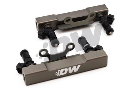 DeatschWerks 02+ Subaru WRX / 07+ STI/LGT Top Feed Fuel Rail Upgrade Kit w/ 1200cc Injectors - 6-102-1200