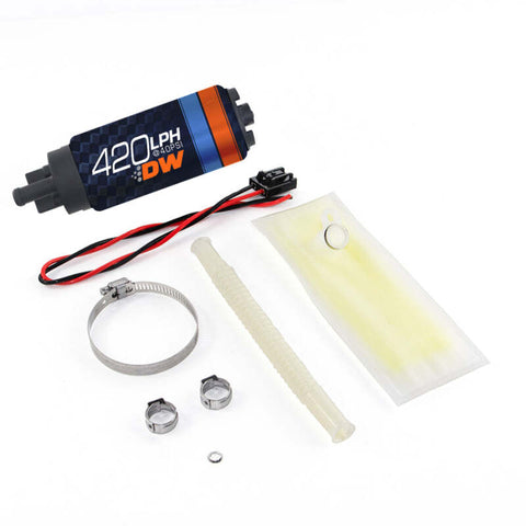 DeatschWerks DW420 Series 420lph In-Tank Fuel Pump w/ Install Kit For BMW E36 / E46 - 9-421-1031