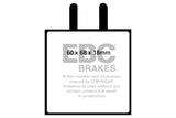 EBC 59-65 Aston Martin DB4 3.7 Convertible Greenstuff Front Brake Pads - DP2543