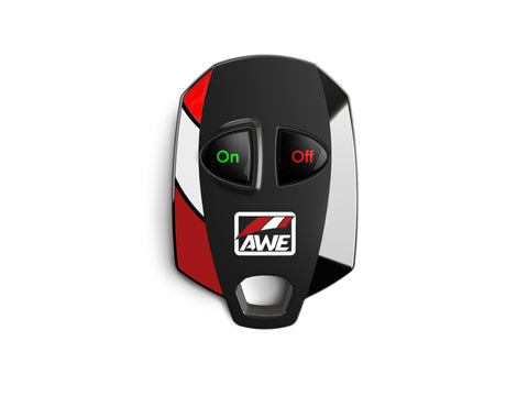 AWE Tuning Audi B9 A4 SwitchPath Exhaust Dual Outlet - Diamond Black Tips (Includes DP and Remote) - 3025-33014