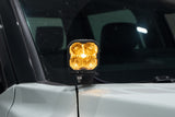 Diode Dynamics 2022 Toyota Tundra SS5 Pro Stage Series Ditch Light Kit - Yellow Combo - DD7400