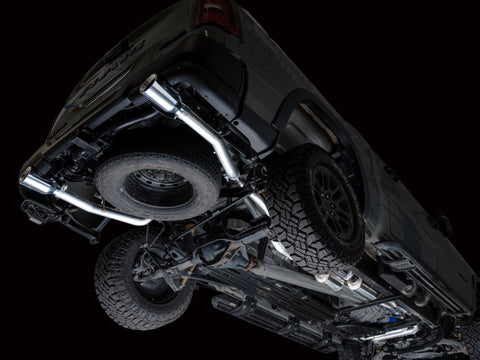 AWE Tuning 2025+ RAM 1500 3.0TT Rebel 0FG Cat-Back Exhaust w/ Chrome Silver Tips - 3015-32531