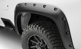 Bushwacker 2020 Chevrolet Silverado 3500/2500 HD Pocket Style Flares 4pc - Black - 40982-02