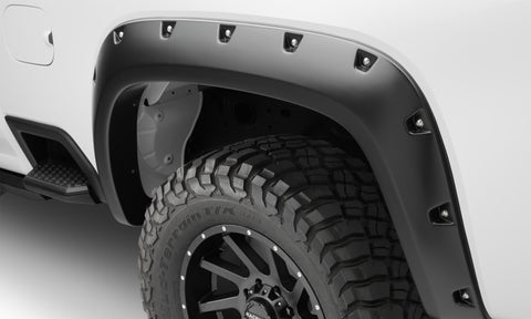 Bushwacker 2020 Chevrolet Silverado 3500/2500 HD Pocket Style Flares 4pc - Black - 40982-02