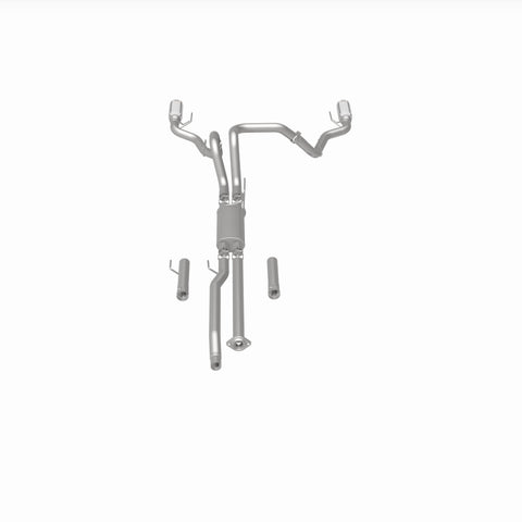 MagnaFlow SYS Cat-Back 2017 Ford F-150 Raptor 3.5L Dual 3in Tips - 19346