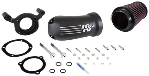 K&N 08-17 Harley-Davidson Touring Models Performance Air Intake System - 57-1134