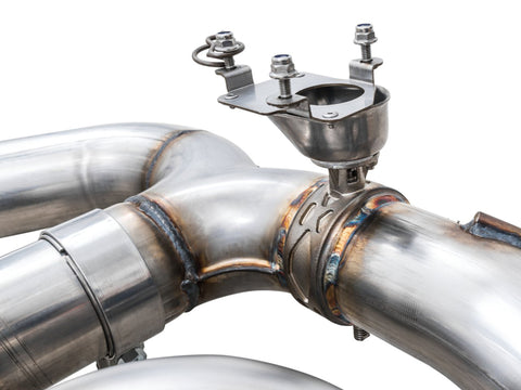 AWE Tuning SwitchPath Cat-Back Exhaust for BMW G8X M3/M4 - Chrome Silver Tips - 3025-43480