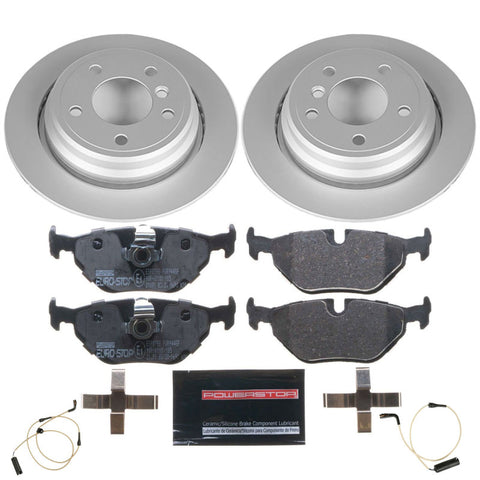 Power Stop 01-03 BMW 525i Rear Euro-Stop Brake Kit - ESK3125