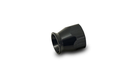 Vibrant -4AN Hose End Socket for PTFE Hose Ends - Black - 28954
