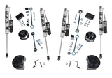 Superlift 18-22 Jeep Wrangler JL (NO Mojave) 4WD 2.5in Coil Spacer Lift Kit w/Fox 2.0 Res Shocks - K187FX