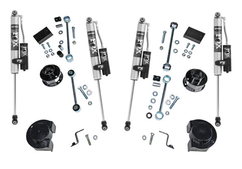 Superlift 18-22 Jeep Wrangler JL (NO Mojave) 4WD 2.5in Coil Spacer Lift Kit w/Fox 2.0 Res Shocks - K187FX