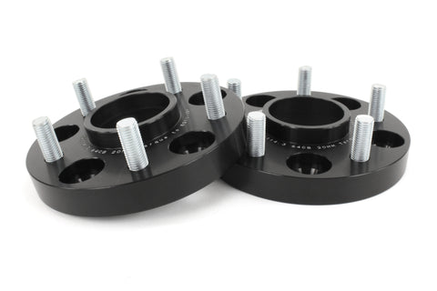 PERRIN 17-18 Honda Civic Si 64.1mm Hub 5x114.3 20mm Wheel Spacers (One Pair) - PHP-WHL-020BK