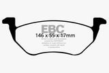 EBC 05-09 Ford Escape 2.3 Hybrid Greenstuff Rear Brake Pads - DP61710