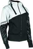 Speed and Strength Cat Outa Hell Hoody White/Black Womens - XS - 884456