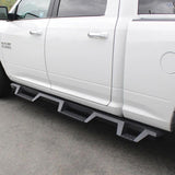 Westin 10-18 Dodge Ram Crew Cab 5ft & 6ft Bed HDX Drop Wheel-To-Wheel Nerf Step Bars - Text. Blk - 56-534325