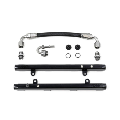 DeatschWerks 11-17 Ford Mustang / F-150 Coyote 5.0 V8 Fuel Rails w/ Crossover - 7-301-OE