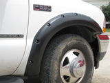 Lund 99-07 Ford F-250 RX-Rivet Style Textured Elite Series Fender Flares - Black (2 Pc.) - RX311TA