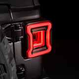 Form Lighting 2018-2023 Jeep Wrangler LED Tail Lights Smoke (Pair) - FL0014