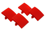 Energy Suspension 2005-07 Ford F-250/F-350 SD 2/4WD Rear Axle Bump Stop Set - Red - 4.9105R