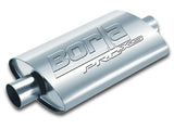 Borla Universal Pro-XS Oval 2in Inlet/Outlet Offset/Offset Notched Muffler - 400488