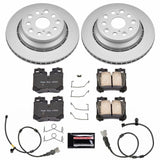 Power Stop 10-17 Lexus LS460 Rear Z17 Evolution Geomet Coated Brake Kit - CRK5840