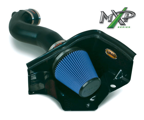 Airaid 05-09 Mustang GT 4.6L MXP Intake System w/ Tube (Dry / Blue Media) - 453-172