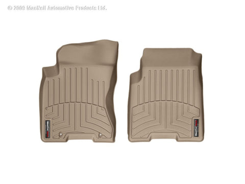 WeatherTech 08-13 Nissan Rogue Front FloorLiner - Tan - 451351