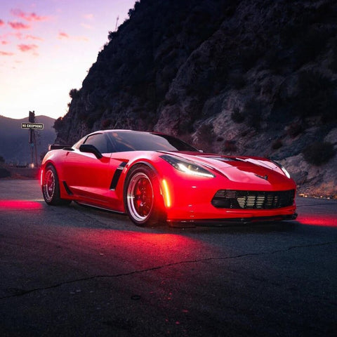 Oracle Chevrolet Corvette C7 Concept Sidemarker Set - Tinted - No Paint - 2392-020