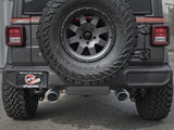 aFe Rebel Series 409 Stainless Steel Cat-Back Exhaust 18-21 Jeep Wrangler JL 2.0L (t) - Black Tip - 49-48096-B