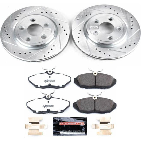 Power Stop 02-05 Ford Thunderbird Rear Z26 Street Warrior Brake Kit - K1360-26