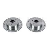 Power Stop 03-04 Infiniti M45 Rear Evolution Drilled & Slotted Rotors - Pair - JBR1342XPR