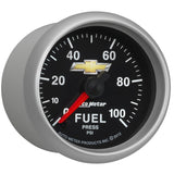 Autometer Performance Parts 52mm 0-100psi Fuel Pressure COPO Camaro Gauge Pack - 880449