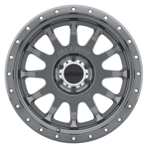 Method MR605 NV 20x10 -24mm Offset 6x135 87mm CB Gloss Titanium Wheel - MR60521016824N