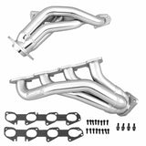 BBK 05-10 Dodge Hemi 6.1L Shorty Tuned Length Exhaust Headers - 1-7/8in Silver Ceramic - 40130
