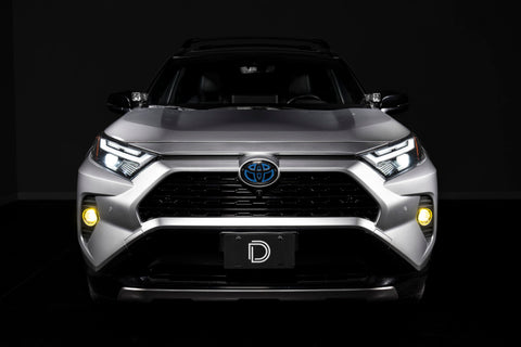 Diode Dynamics 19-22 Toyota RAV4 Elite Series Add-On Fog Lamp Kit - White - DD8817