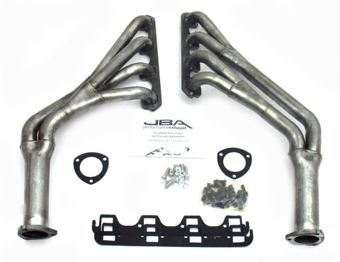 JBA 65-70 Ford Mustang 260-302 SBF 1-1/2in-1-3/4in Primary Raw 409 Tri Y Header - 6651S
