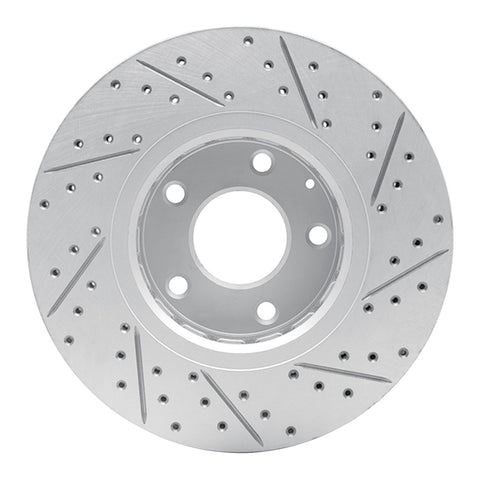 R1 16-25 Mazda 6 Front Left Drilled & Slotted Geo-Carbon Rotor - 830-80076L