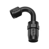 Russell Performance -10 AN Black 120 Degree Full Flow Swivel Hose End - 613425