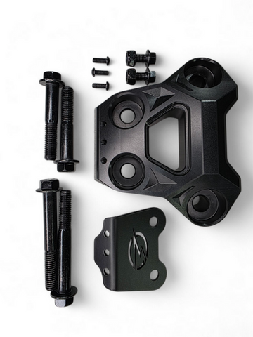 Elektric Offroad 2024+ Can Am Maverick R Radius Rod Plate Anodized Black - RVMSM0017-B