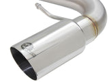 aFe MACHForce XP 2.5in Axle Back Stainless Exhaust w/ Polished Tips 07-13 BMW 335i 3.0L L6 (E90/92) - 49-36327-P