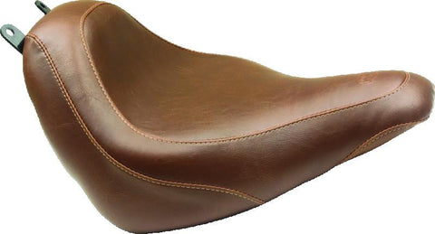 Mustang 18-21 Harley Heritage Classic, Deluxe Wide Tripper Solo Seat - Brown - 83002