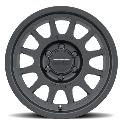 Method MR703 17x8.5 +35mm Offset 6x5.5 106.25mm CB Matte Black Wheel - MR70378560535