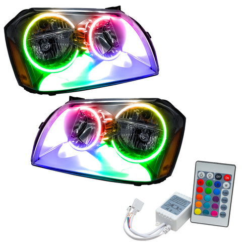 Oracle 05-07 Dodge Magnum SMD HL - Chrome - ColorSHIFT w/ Simple Controller - 7157-504
