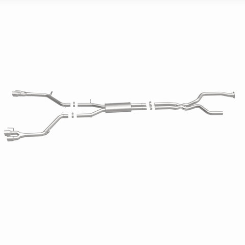 MagnaFlow CatBack 16-19 Cadillac CT6 V6 3.0L Street Series 2.5in Pipe Dia Polished Tips - 19301