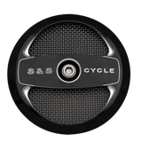S&S Cycle Air 1 Air Cleaner Cover - Gloss Black - 170-0214