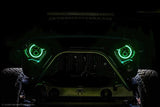 Oracle 7in High Powered LED Headlights - Black Bezel - ColorSHIFT - 5769-330
